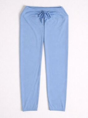 PINK Victoria's Secret Light Blue Drawstring Lounge Leggings